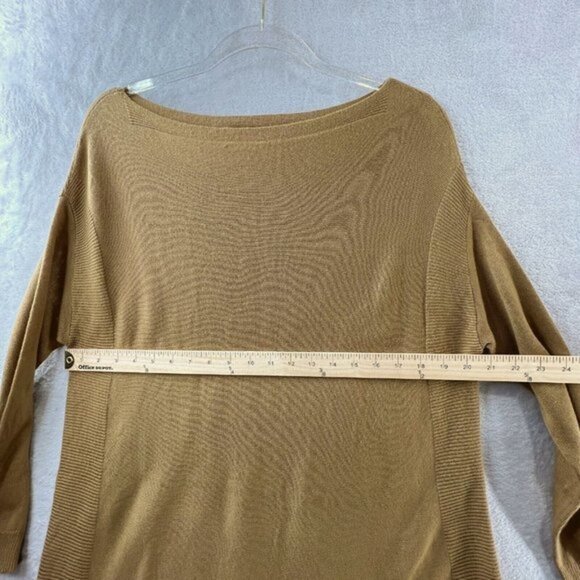 Maverick Oversized Boho Tunic Sweater – Tan S/M - Picture 4 of 9